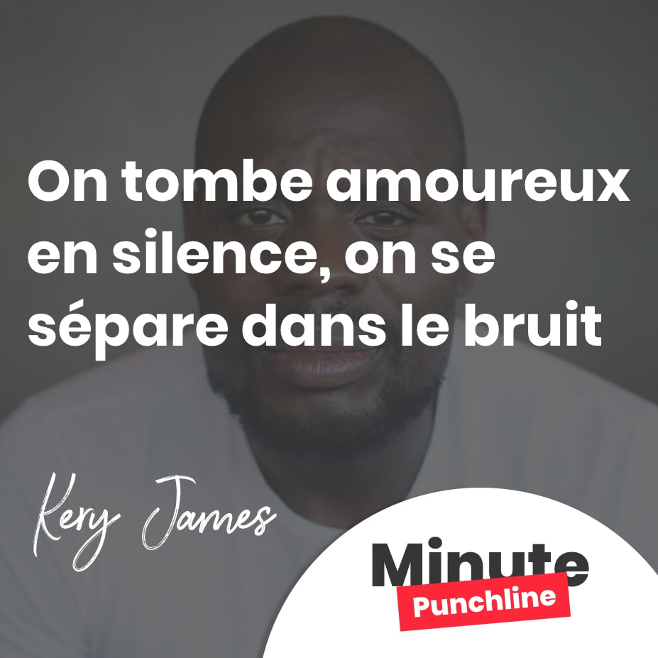 On tombe amoureux en silence, on se sépare dans le bruit
