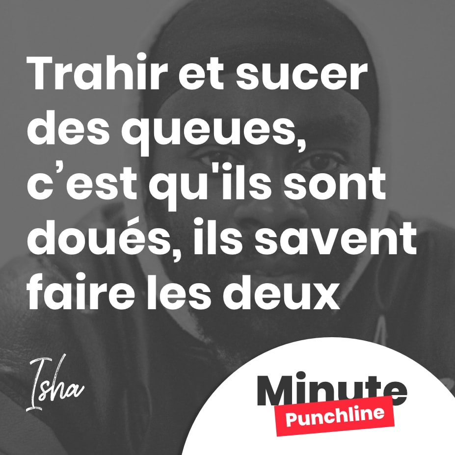 Trahir et sucer des queues, c’est qu’ils sont doués, ils savent faire les deux