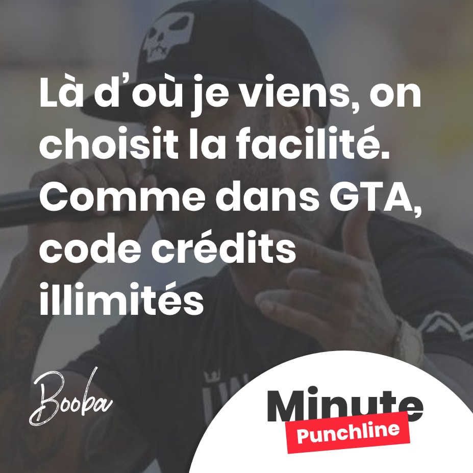Là d’où je viens, on choisit la facilité. Comme dans GTA, code crédits illimités