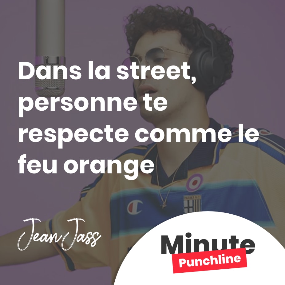Dans la street, personne te respecte comme le feu orange