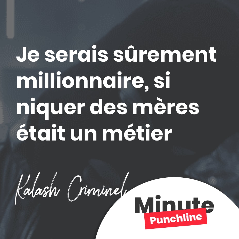 Je serais sûrement millionnaire, si niquer des mères était un métier