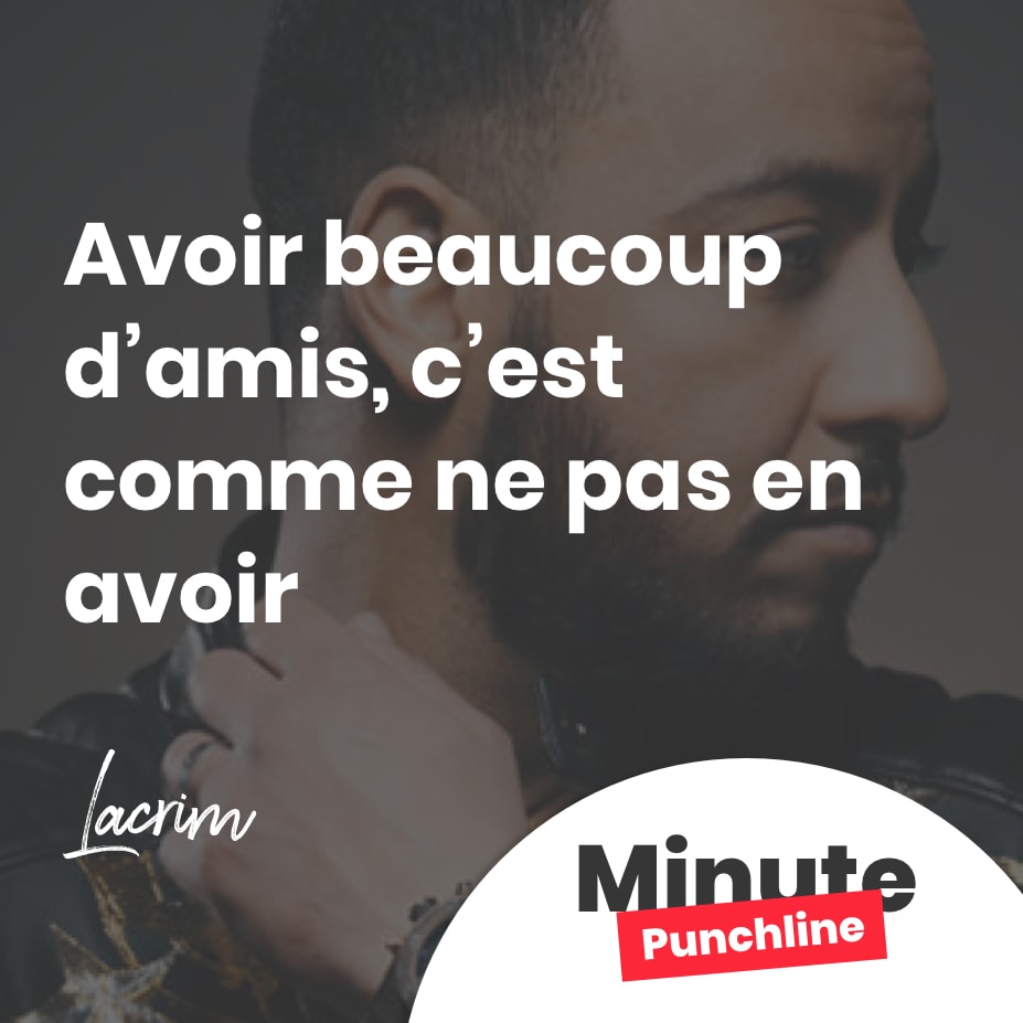 Avoir beaucoup d’amis, c’est comme ne pas en avoir