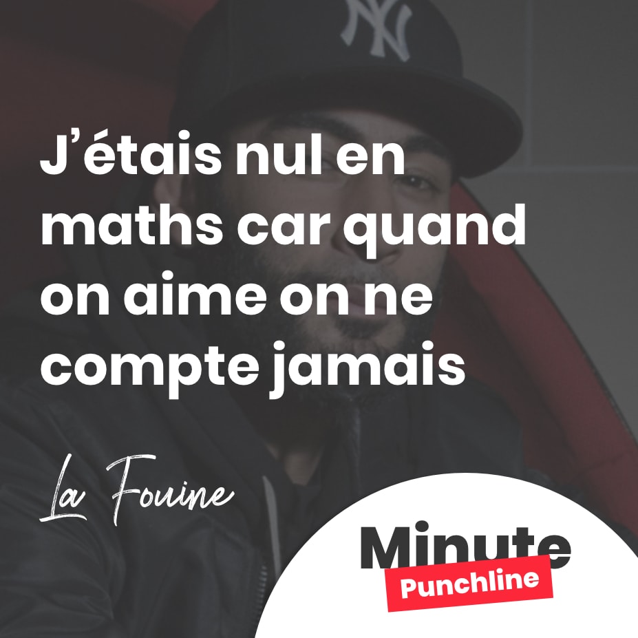 J’étais nul en maths car quand on aime on ne compte jamais