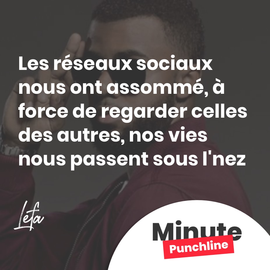 Les réseaux sociaux nous ont assommé, à force de regarder celles des autres, nos vies nous passent sous l’nez