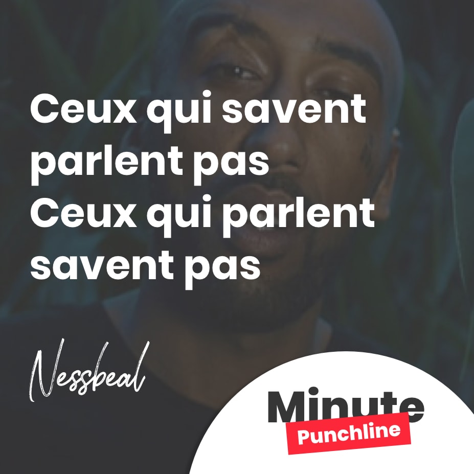 Ceux qui savent parlent pas Ceux qui parlent savent pas