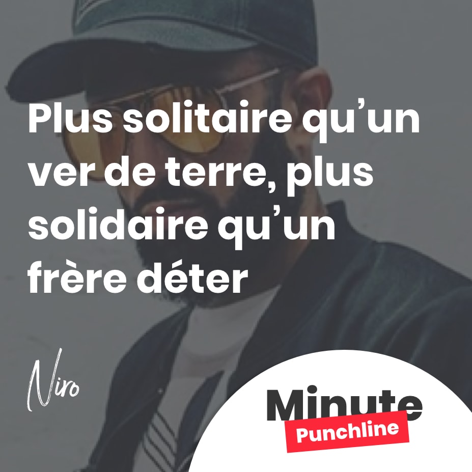Plus solitaire qu’un ver de terre, plus solidaire qu’un frère déter