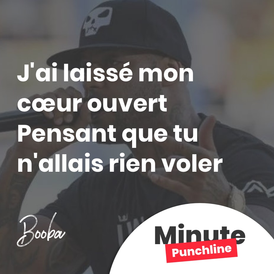 J’ai laissé mon cœur ouvert pensant que tu n’allais rien voler
