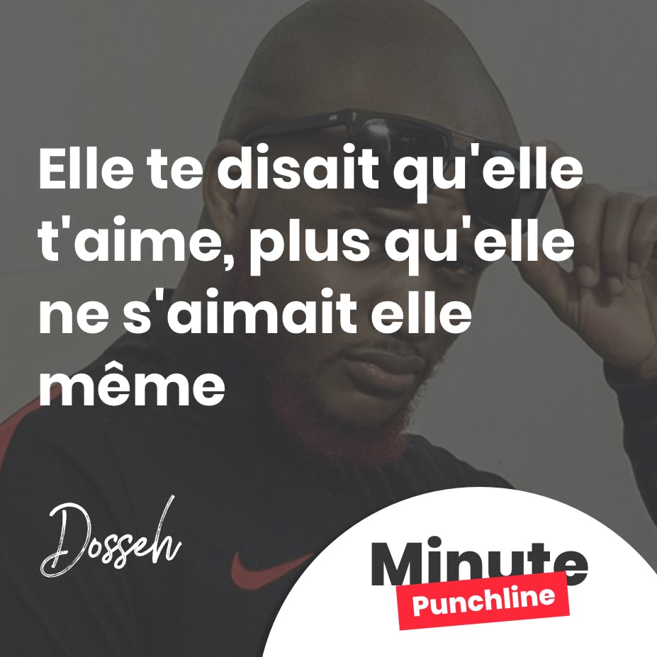 Elle te disait qu’elle t’aime, plus qu’elle ne s’aimait elle même