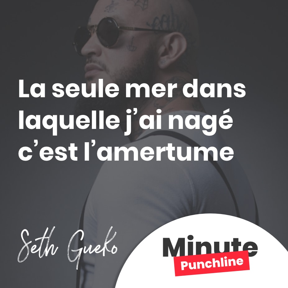 La seule mer dans laquelle j’ai nagé c’est l’amertume