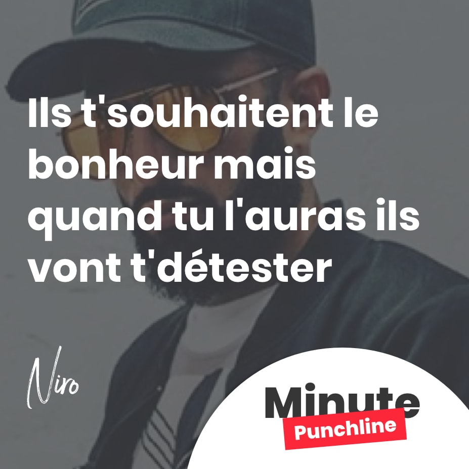 Ils t’souhaitent le bonheur mais quand tu l’auras ils vont t’détester