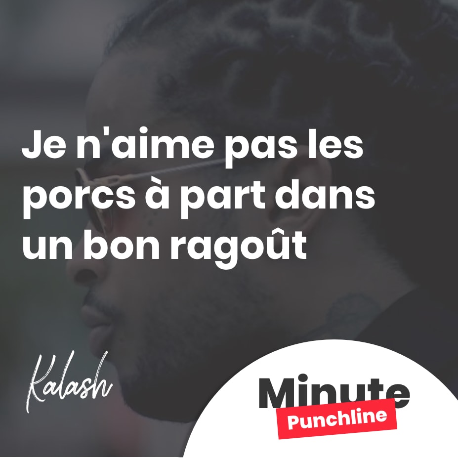 Je n’aime pas les porcs à part dans un bon ragoût