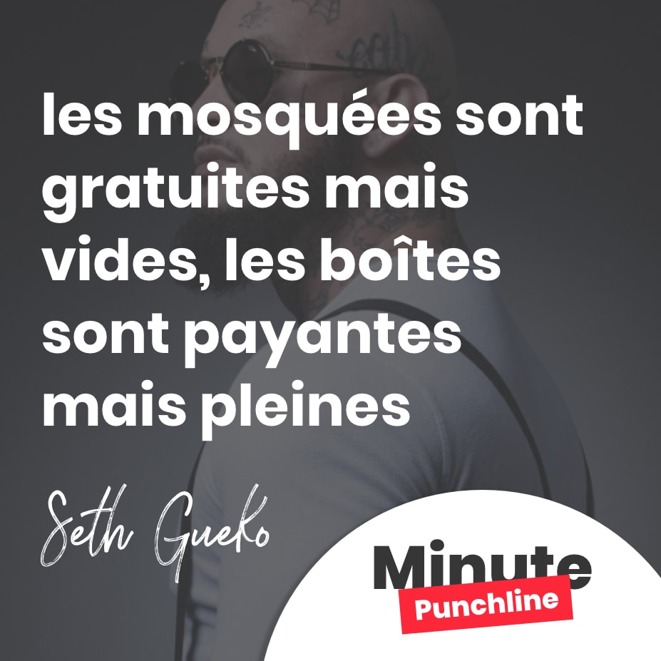 les mosquées sont gratuites mais vides, les boîtes sont payantes mais pleines