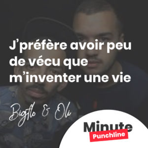 J’préfère avoir peu de vécu que m’inventer une vie