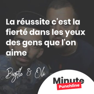 La réussite c'est la fierté dans les yeux des gens que l'on aime
