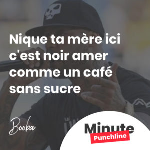 nique ta mère ici c'est noir amer comme un café sans sucre