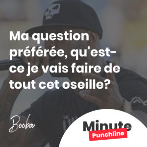 Ma question préférée, qu'est-ce je vais faire de tout cet oseille?
