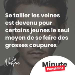 Se tailler les veines est devenu pour certains jeunes le seul moyen de se faire des grosses coupures