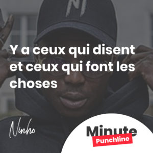 Y a ceux qui disent et ceux qui font les choses