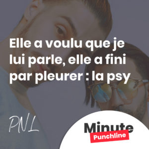 Elle a voulu que je lui parle, elle a fini par pleurer : la psy