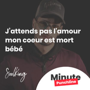 J’attends pas l'amour mon coeur est mort bébé