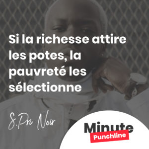 Si la richesse attire les potes, la pauvreté les sélectionne