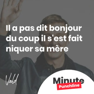 il a pas dit bonjour du coup il s'est fait niquer sa mère