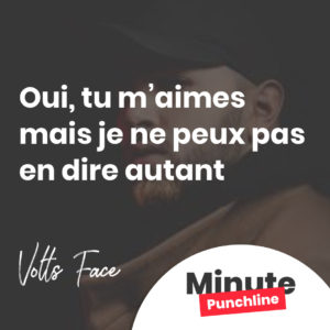 Oui, tu m’aimes mais je ne peux pas en dire autant