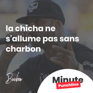 la chicha n's'allume pas sans charbon