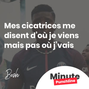 Mes cicatrices me disent d’où je viens Mais pas où j’vais