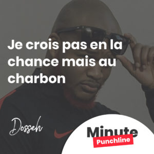 Je crois pas en la chance mais au charbon