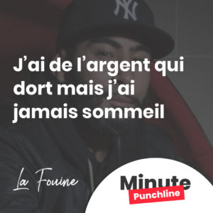 J’ai d’l’argent qui dort mais j’ai jamais sommeil