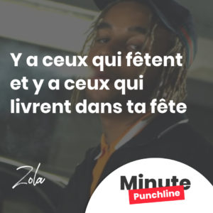 Y a ceux qui fêtent et y a ceux qui livrent dans ta fête