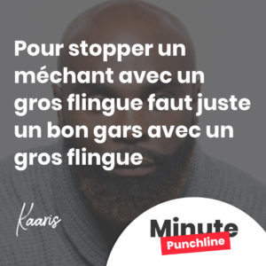 Pour stopper un méchant avec un gros flingue faut juste un bon gars avec un gros flingue