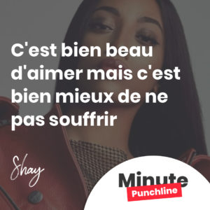 C'est bien beau d'aimer mais c'est bien mieux de ne pas souffrir