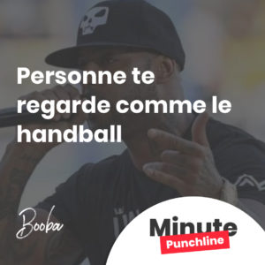 Personne te regarde comme le handball
