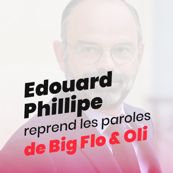 Edouard Philippe reprend "ah c'est dommage" de Big Flo & Oli