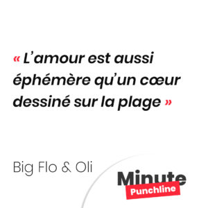 L’amour est aussi éphémère qu’un cœur dessiné sur la plage