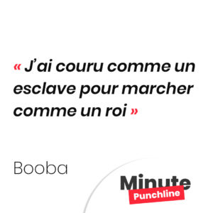 J’ai couru comme un esclave pour marcher comme un roi
