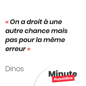 On a droit à une autre chance Mais pas pour la même erreur