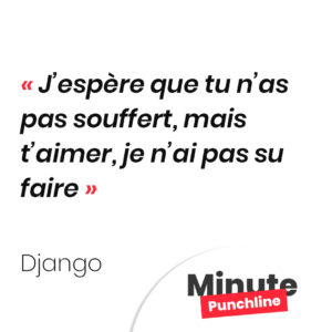 J’espère que tu n’as pas souffert, mais t’aimer, je n’ai pas su faire