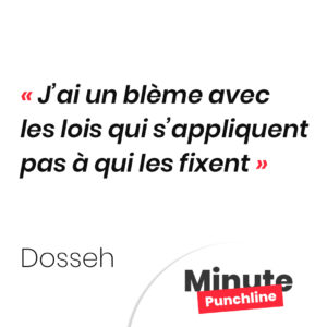 J’ai un blème avec les lois qui s’appliquent pas à qui les fixent