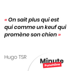 On sait plus qui est qui comme un keuf qui promène son chien