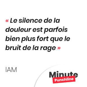 Le silence de la douleur est parfois bien plus fort que le bruit de la rage