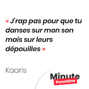 J'rap pas pour que tu danses sur mon son mais sur leurs dépouilles