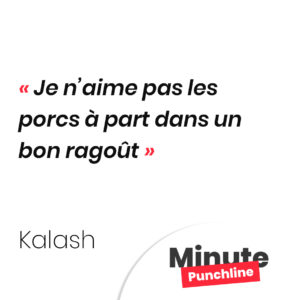 Je n’aime pas les porcs à part dans un bon ragoût