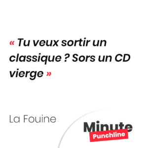 Tu veux sortir un classique ? Sors un CD vierge