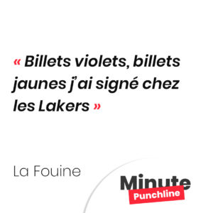 Billets violets, billets jaunes j’ai signé chez les Lakers