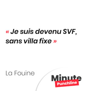Je suis devenu SVF, sans villa fixe