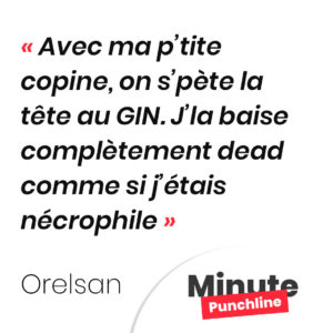 Avec ma p’tite copine, on s’pète la tête au GIN. J’la baise complètement dead comme si j’étais nécrophile