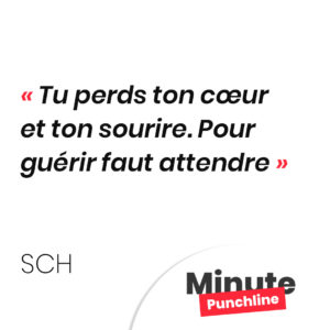 Tu perds ton cœur et ton sourire. Pour guérir faut attendre